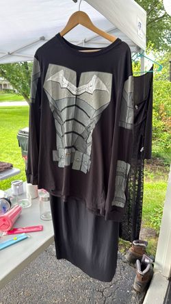 Batman Armor Graphic Long Sleeve Costume