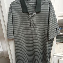 Men's Adidas Polo Style Shirt.. Large!