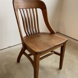 Vintage Oak Chair