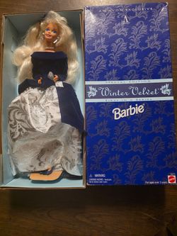 Avon Winter Velvet Barbie
