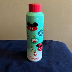 Disney Parks Starbucks Mickey Holiday Christmas Stainless Steel Water Bottle