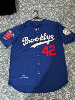 Brooklyn Dodgers Jackie Robinson #42 Jersey: Size Large