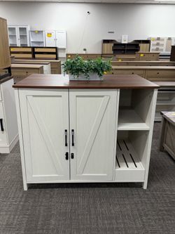 Already Assembled✨Litter Enclosure with Litter Collector, Litter Cabinet with Dog-Proof Adjustable Shelf, (Antique White).  ✅Dimensions：27"D x 41"L x