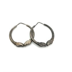 Vintage 1970s Italy Sterling Silver Double (31)64