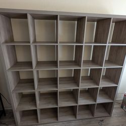 FREE Large shelving unit with cubbies