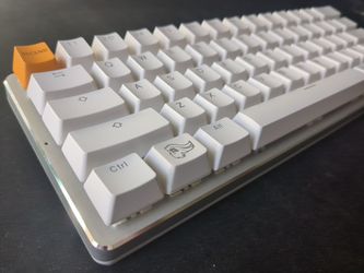 Glorious GMMK Compact White Ice Mechanical Keyboard