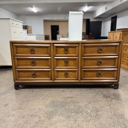 See Page for Nightstands - Beautiful Vintage Real Mid Century Modern Solid Wood Thomasville 9 Drawer Dresser with Dovetail Joints 