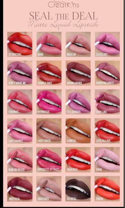 Beauty Creations Seal the Deal Matte Liquid Lipstick