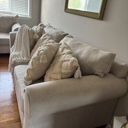Sofa Set With Pillows Included 