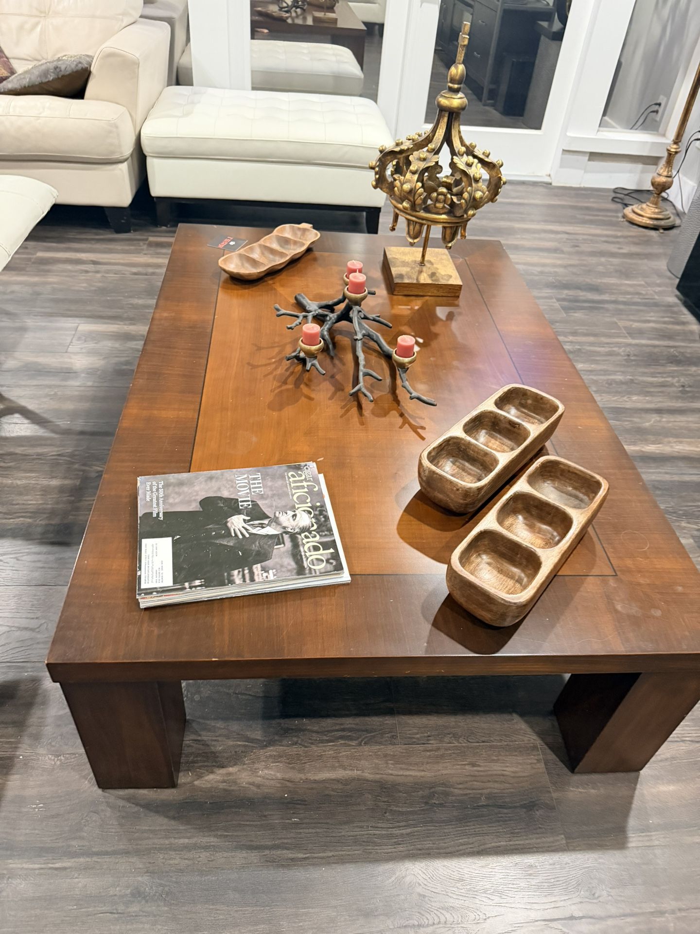 Large Wood coffee table