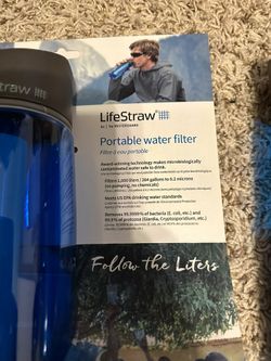Lifestraw Water Filter Bottles - 2 Bottles Brand New - OBO