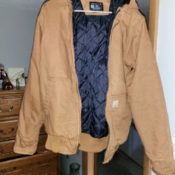 New Carhartt Hooded Coat