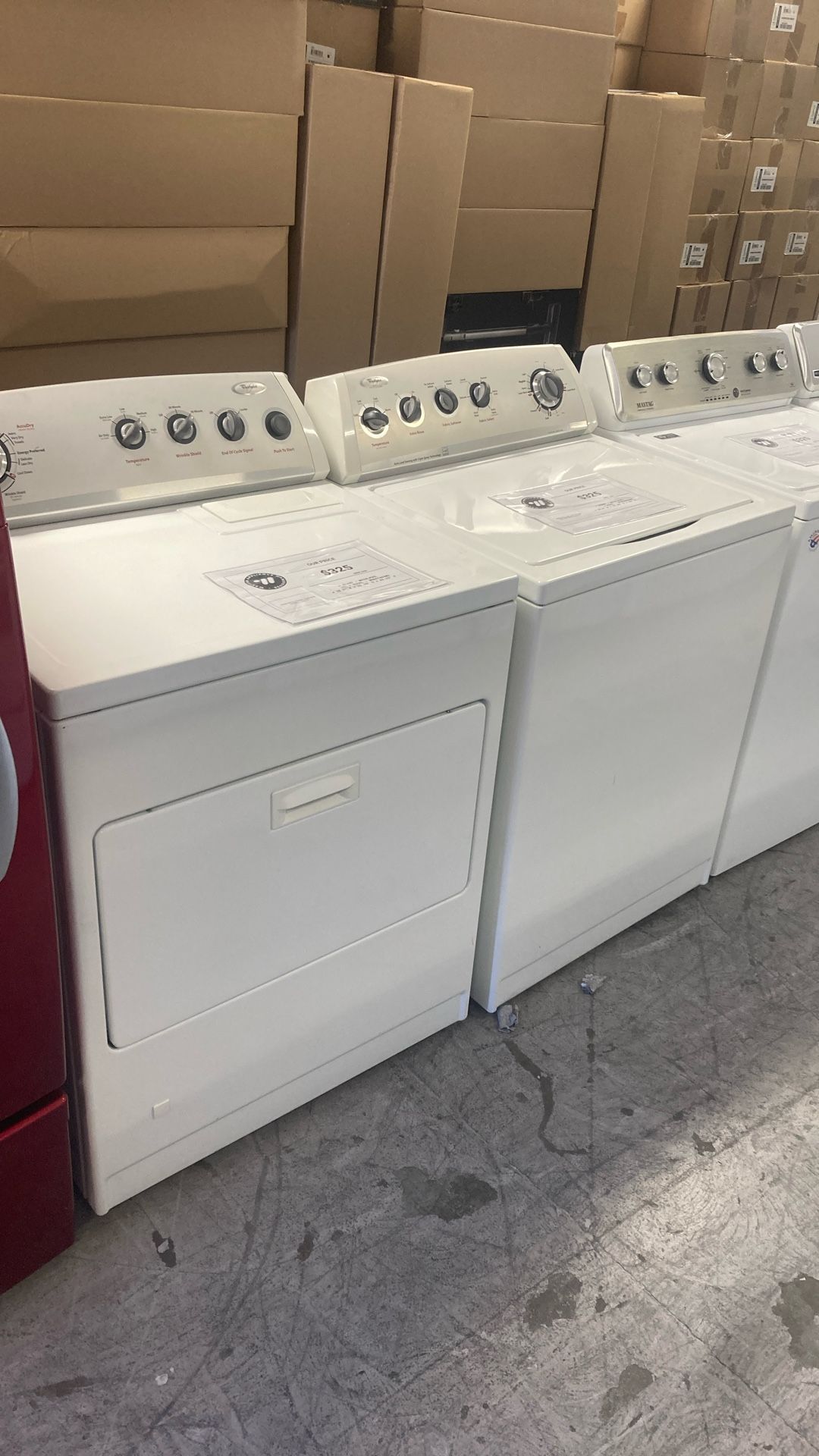 Whirlpool Set Gas Dryer And Washer