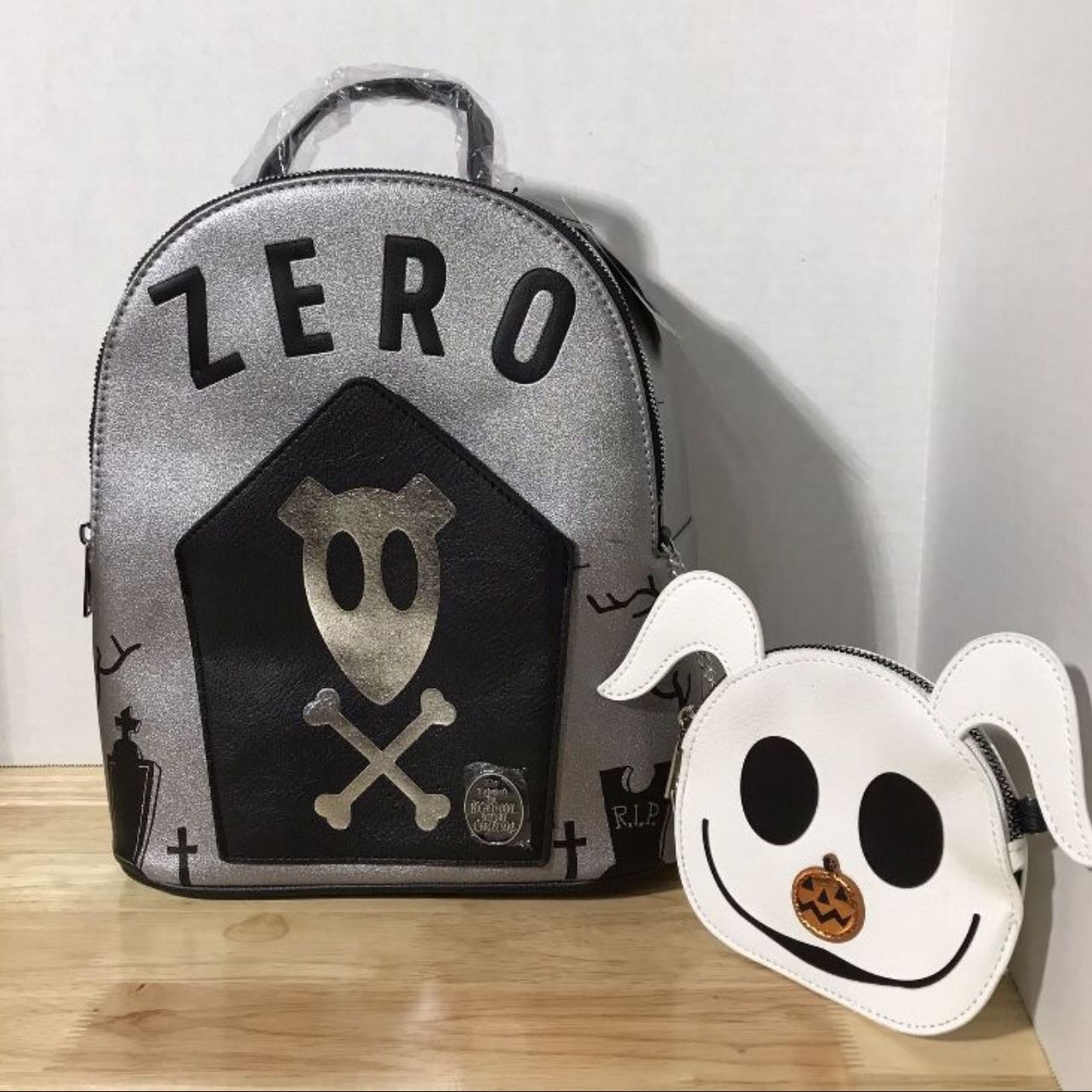 Disney The Nightmare Before Christmas Zero Tombstone Mini Backpack - NEW WITH TAGS