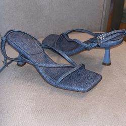 Woman’s Blue Heels Size 5.5 