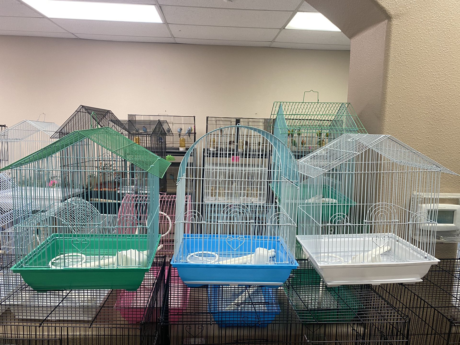 Bird cages starting at $19.99