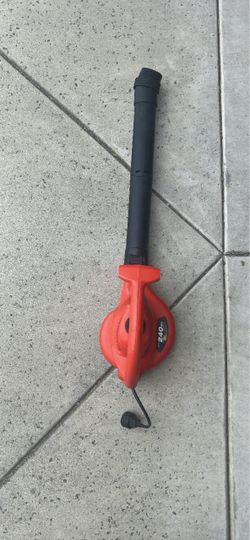BLACK+DECKER LeafHog 240 MPH Electric Leaf Blower / Vacuum + Bag & Attachments – $35