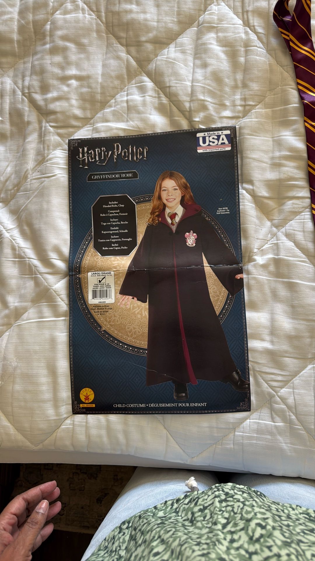 Kids Harry Potter Costume W/ Accessories