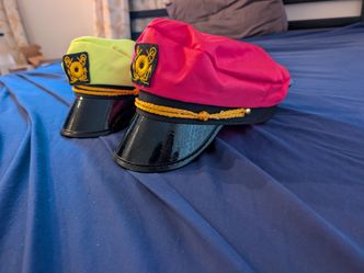 2 Captain Hats for Party Costume