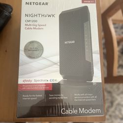 Netgear Speed Cable Modem