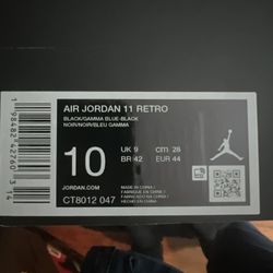 Size 10 Gamma 11s 2025 