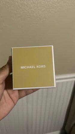 Michael Kors Crystal Heart Stud Earrings