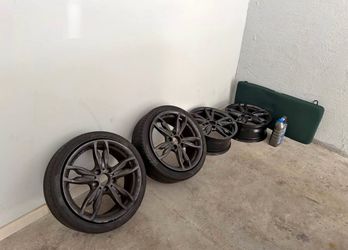 Full set of F22 Bmw M240i rims