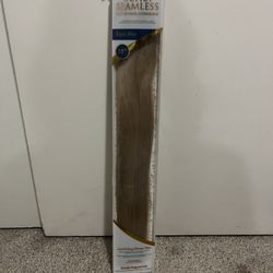 18" Ultra-Seamless Clip-in Hair Extensions Light Blonde