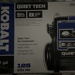 KOBALT 2 Gal Quiet Tech Air Compressor 