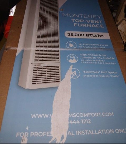 Monterey Williams Wall Furnace Heater