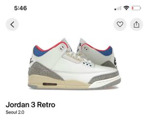Jordan 3 Seoul