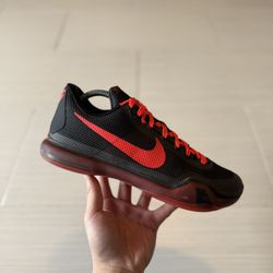 Nike Kobe 10 Bright Crimson Size 8.5