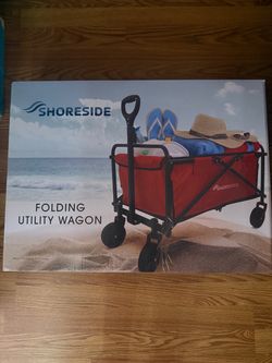 Shoreside Folding Utility Wagon