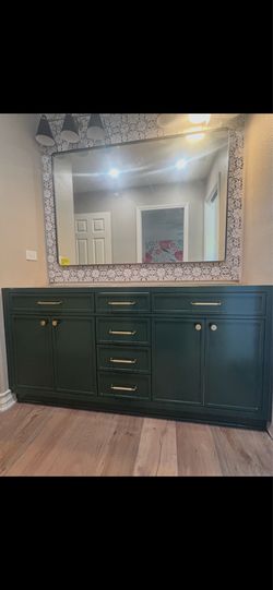 Inset vanity