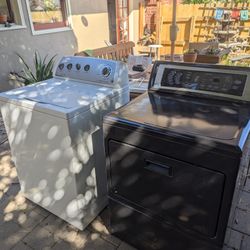 Kenmore Elite Gas Dryer & Whirlpool Washer