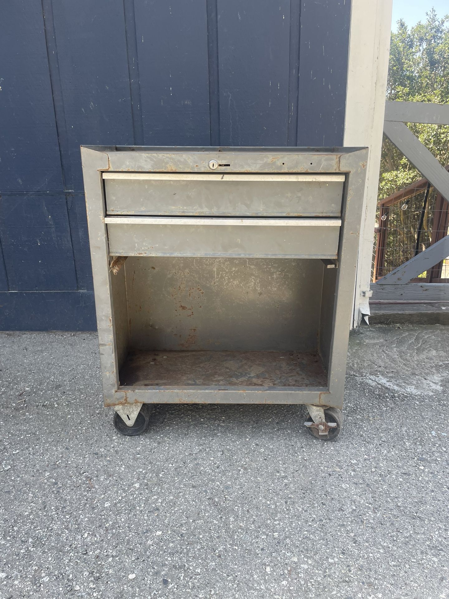 Tool Box Bin - Wheel Cart