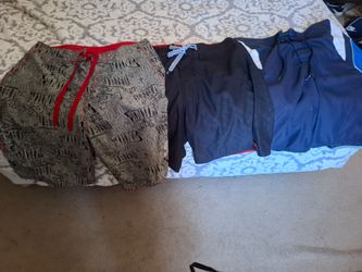 2 pair Vans swin trunks 1 Tony Hawk shorts