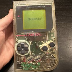 Clear Original Game Boy