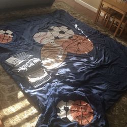 Sports Comforter Set- Full Size