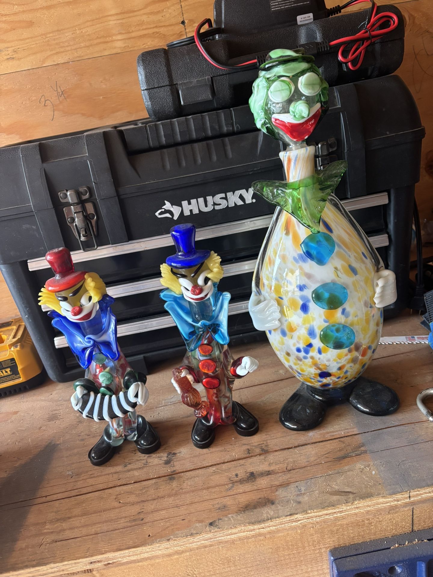 Glass Clowns Handmade
