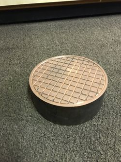 3.5” 6.5” Solid copper Lapping Plate