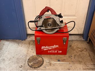 Milwaukee 6375 Heavy Duty 7 1/4" Circular Saw with Case Made in USA