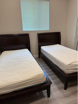 Twin beds