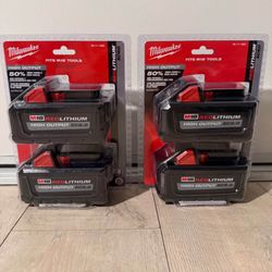Milwaukee M18 6.0 High Output Batteries 2-pack 