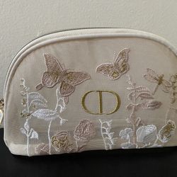 DIOR Embroidered Butterfly & Dragonfly