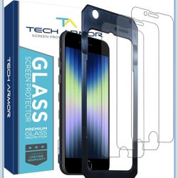 Ballistic Tempered Glass Screen Protector 3 pack. New