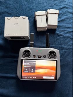 DJI RC remote. With 2 batteries and charger. Only
