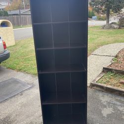 IKEA Billy Bookcase, Black, 4 Shelves, Delivery