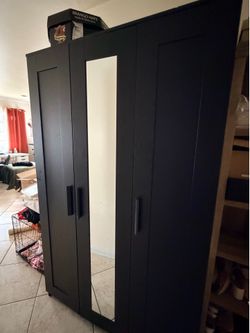 Black IKEA dresser