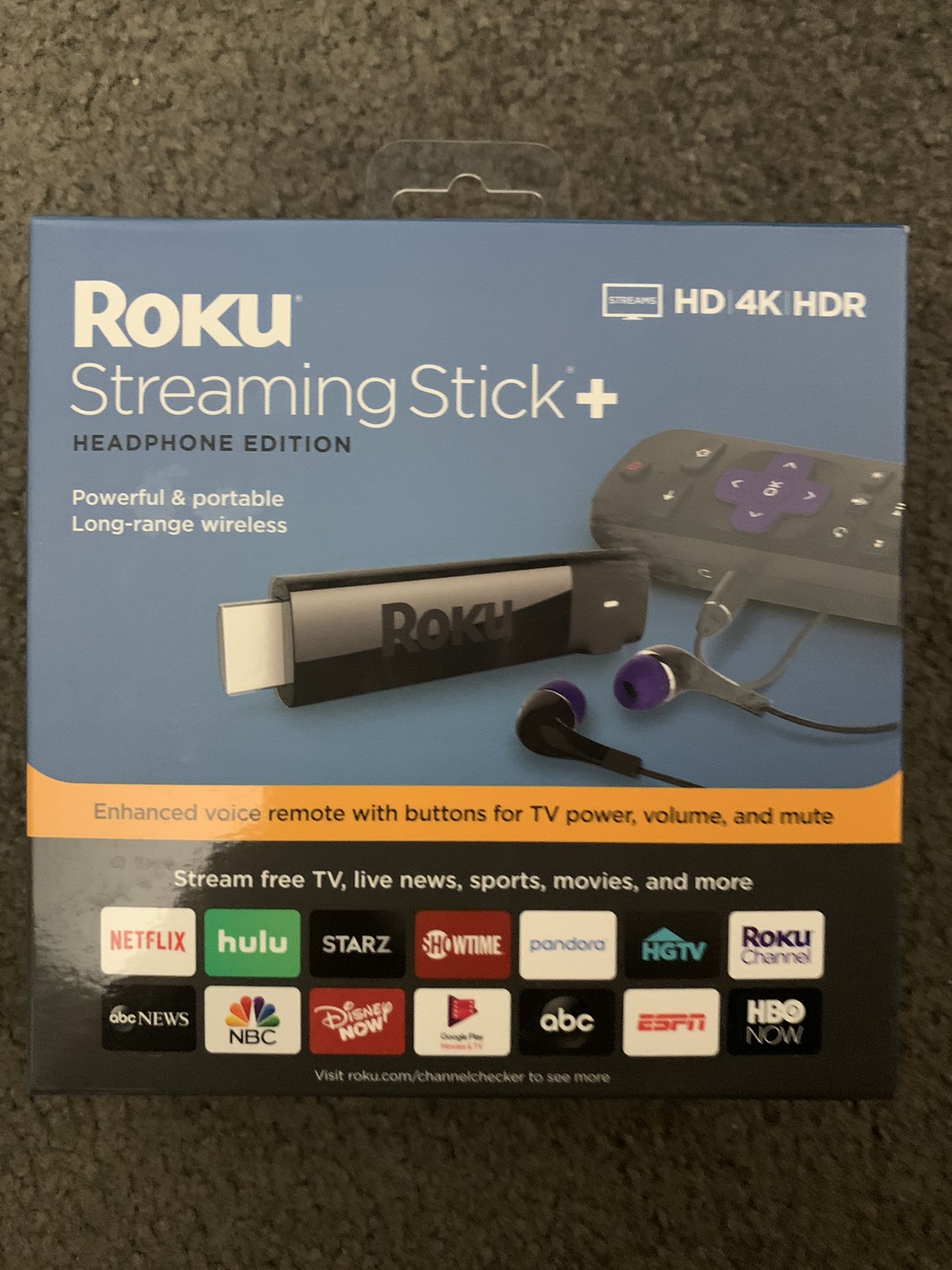 Roku StreamingStick+ HD 4K HDR